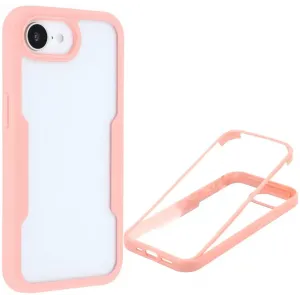 Coque intégrale Phonesta Slim Protect 360 protecteur d'écran pour Apple iPhone 17e/16e - Rose