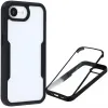 Coque intégrale Phonesta Slim Protect 360 protecteur d'écran pour Apple iPhone 17e/16e - Noir