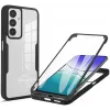 Coque intégrale Phonesta Slim Protect 360 protecteur d'écran pour Samsung Galaxy A16 - Noir