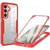 Coque intégrale Phonesta Slim Protect 360 protecteur d'écran pour Samsung Galaxy A26 - Rouge