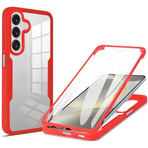 Coque intégrale Phonesta Slim Protect 360 protecteur d'écran pour Samsung Galaxy A26 - Rouge