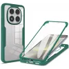 Coque intégrale Phonesta Slim Protect 360 protecteur d'écran pour Xiaomi Redmi Note 14 Pro 5G/14 Pro Plus / Xiaomi Poco X7 - Vert