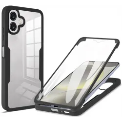 Coque intégrale Phonesta Slim Protect 360 protecteur d'écran pour Samsung Galaxy A06 4G/5G - Noir