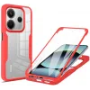 Coque intégrale Phonesta Slim Protect 360 protecteur d'écran pour Xiaomi Redmi Note 14 5G - Rouge