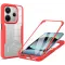 Coque intégrale Phonesta Slim Protect 360 protecteur d'écran pour Xiaomi Redmi Note 14 5G - Rouge