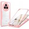 Coque intégrale Phonesta Slim Protect 360 protecteur d'écran pour Realme 14 Pro Plus - Rose