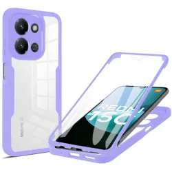 Coque intégrale Phonesta Slim Protect 360 protecteur d'écran pour Xiaomi Redmi 15C / Xiaomi Poco C85 - Violet