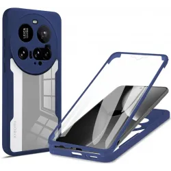 Coque intégrale Phonesta Slim Protect 360 protecteur d'écran pour Xiaomi 15 Ultra - Bleu