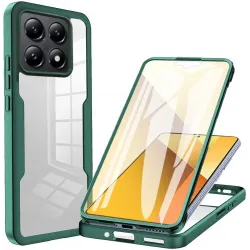Coque intégrale Phonesta Slim Protect 360 protecteur d'écran pour Xiaomi 14T Pro - Vert