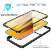 Coque intégrale Phonesta Slim Protect 360 protecteur d'écran pour Xiaomi 14T Pro - Noir 2