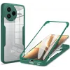 Coque intégrale Phonesta Slim Protect 360 protecteur d'écran pour Xiaomi Poco F7 Pro - Vert