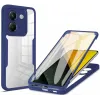 Coque intégrale Phonesta Slim Protect 360 protecteur d'écran pour Xiaomi Poco M7 Pro - Bleu