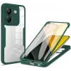 Coque intégrale Phonesta Slim Protect 360 protecteur d'écran pour Xiaomi Poco M7 Pro - Vert