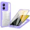Coque intégrale Phonesta Slim Protect 360 protecteur d'écran pour Xiaomi Poco M7 Pro - Violet