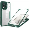 Coque intégrale Phonesta Slim Protect 360 protecteur d'écran pour HONOR 400 Lite - Vert