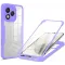 Coque intégrale Phonesta Slim Protect 360 protecteur d'écran pour HONOR 400 Lite - Violet