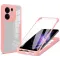 Coque intégrale Phonesta Slim Protect 360 protecteur d'écran pour Oppo Reno13 F 4G/5G / Reno13 FS 5G - Rose