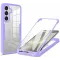 Coque intégrale Phonesta Slim Protect 360 protecteur d'écran pour Samsung Galaxy A36/A56 - Violet