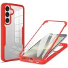 Coque intégrale Phonesta Slim Protect 360 protecteur d'écran pour Samsung Galaxy A36/A56 - Rouge
