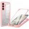 Coque intégrale Phonesta Slim Protect 360 protecteur d'écran pour Samsung Galaxy A55 - Rose