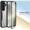 Coque intégrale Phonesta Slim Protect 360 protecteur d'écran pour Samsung Galaxy S25 FE - Rouge 1