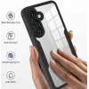 Coque intégrale Phonesta Slim Protect 360 protecteur d'écran pour Samsung Galaxy S25 FE - Rouge 3