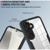 Coque intégrale Phonesta Slim Protect 360 protecteur d'écran pour Samsung Galaxy S25 FE - Rouge 5