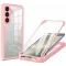 Coque intégrale Phonesta Slim Protect 360 protecteur d'écran pour Samsung Galaxy S25 FE - Rose