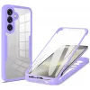 Coque intégrale Phonesta Slim Protect 360 protecteur d'écran pour Samsung Galaxy S23 FE - Violet