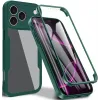 Coque intégrale Phonesta Slim Protect 360 protecteur d'écran pour Apple iPhone 17 Pro Max - Vert 0