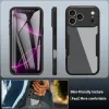 Coque intégrale Phonesta Slim Protect 360 protecteur d'écran pour Apple iPhone 17 Pro Max - Vert 4