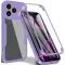 Coque intégrale Phonesta Slim Protect 360 protecteur d'écran pour Apple iPhone 17 Pro Max - Violet