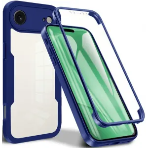 Coque intégrale Phonesta Slim Protect 360 protecteur d'écran pour Apple iPhone Air - Bleu