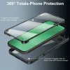 Coque intégrale Phonesta Slim Protect 360 protecteur d'écran pour Apple iPhone Air - Bleu 2