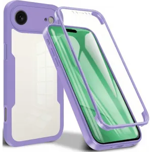 Coque intégrale Phonesta Slim Protect 360 protecteur d'écran pour Apple iPhone Air - Violet