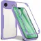 Coque intégrale Phonesta Slim Protect 360 protecteur d'écran pour Apple iPhone Air - Violet
