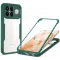 Coque intégrale Phonesta Slim Protect 360 protecteur d'écran pour Xiaomi Poco F8 Ultra - Vert