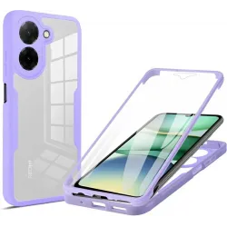 Coque intégrale Phonesta Slim Protect 360 protecteur d'écran pour Xiaomi Redmi A5 173.4mm - Violet