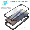 Coque intégrale Phonesta Slim Protect 360 protecteur d'écran pour Samsung Galaxy S26 Ultra - Bleu 1