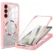 Coque intégrale Phonesta Slim Protect 360 protecteur d'écran et MagSafe pour Samsung Galaxy S25 Plus/S24 Plus - Rose