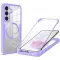 Coque intégrale Phonesta Slim Protect 360 protecteur d'écran et MagSafe pour Samsung Galaxy A36/A56 - Violet
