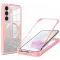 Coque intégrale Phonesta Slim Protect 360 protecteur d'écran et MagSafe pour Samsung Galaxy A36/A56 - Rose