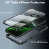Coque intégrale Phonesta Slim Protect 360 protecteur d'écran et MagSafe pour Apple iPhone 17 Pro - Vert 4