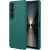 Coque arrière en silicone Phonesta Soft Silk pour Sony Xperia 1 VII - Vert foncé