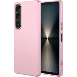 Coque arrière en silicone Phonesta Soft Silk pour Sony Xperia 1 VII - Rose