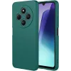 Coque arrière en silicone Phonesta Soft Silk pour Xiaomi Redmi 14C / Xiaomi Poco C75 - Vert foncé 0