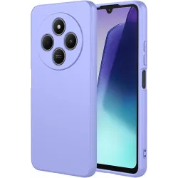Coque arrière en silicone Phonesta Soft Silk pour Xiaomi Redmi 14C / Xiaomi Poco C75 - Violet