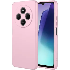 Coque arrière en silicone Phonesta Soft Silk pour Xiaomi Redmi 14C / Xiaomi Poco C75 - Rose