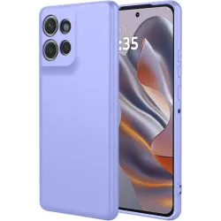 Coque arrière en silicone Phonesta Soft Silk pour Motorola Edge 60 Neo/Edge 50 Neo / ThinkPhone 25 - Violet