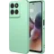 Coque arrière en silicone Phonesta Soft Silk pour Motorola Moto G56 - Vert matcha